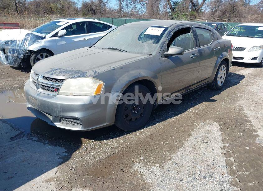 Photo 2 of 2013 Dodge Avenger SE (VIN 1C3CDZAB8DN531045)