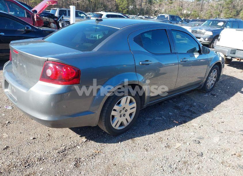 Photo 4 of 2013 Dodge Avenger SE (VIN 1C3CDZAB8DN591519)