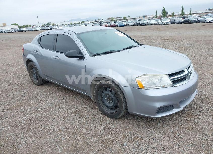 2013 Dodge Avenger SE (VIN 1C3CDZAB8DN702702) main photo
