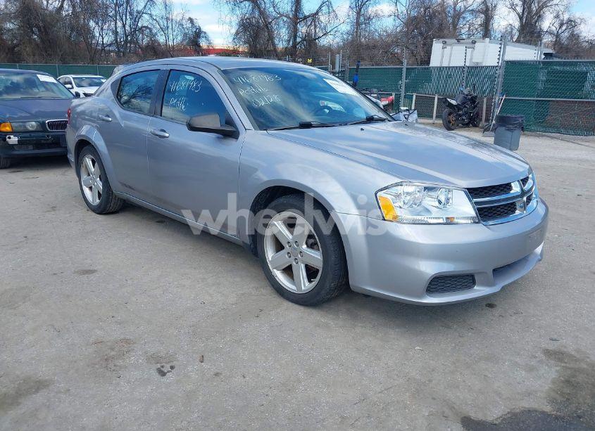 2013 Dodge Avenger SE (VIN 1C3CDZAB9DN566774) main photo