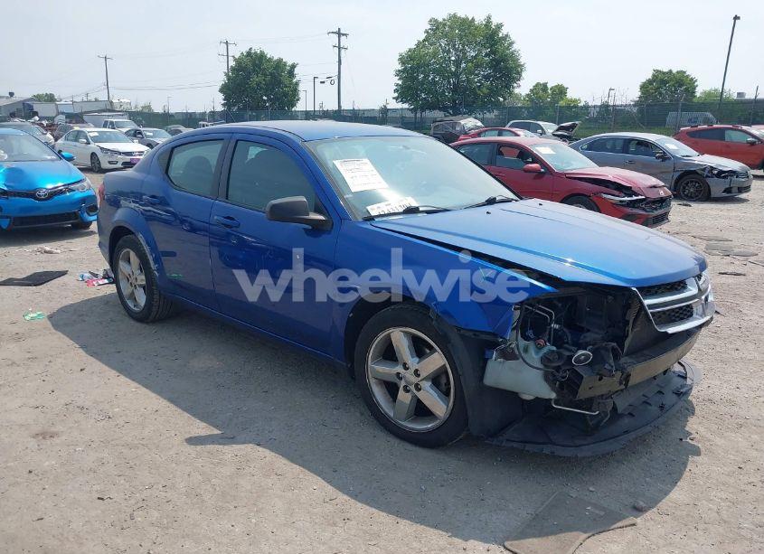 2013 Dodge Avenger SE (VIN 1C3CDZAB9DN687871) main photo