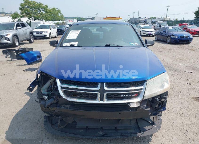 Photo 11 of 2013 Dodge Avenger SE (VIN 1C3CDZAB9DN687871)