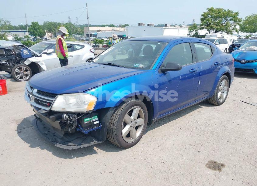 Photo 2 of 2013 Dodge Avenger SE (VIN 1C3CDZAB9DN687871)