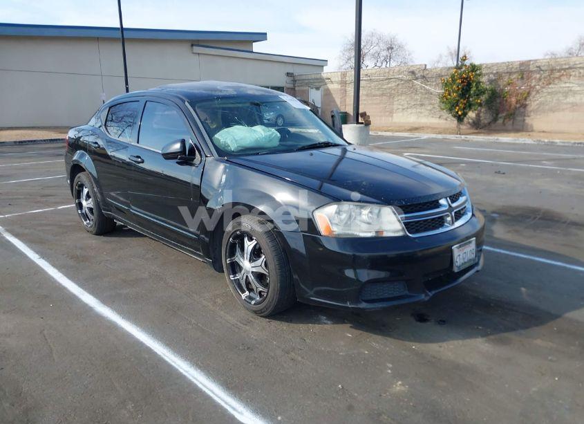2012 Dodge Avenger SE (VIN 1C3CDZABXCN167922) main photo