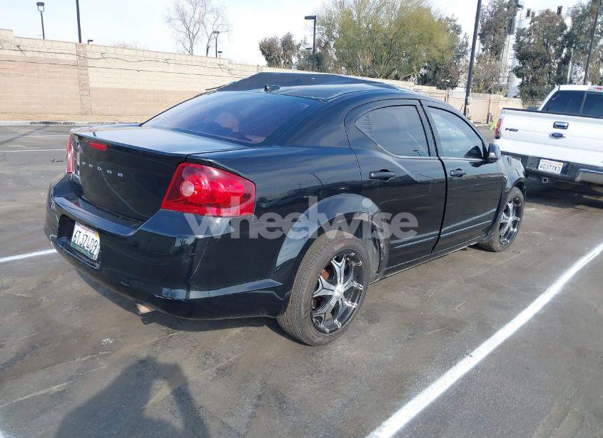 Photo 4 of 2012 Dodge Avenger SE (VIN 1C3CDZABXCN167922)