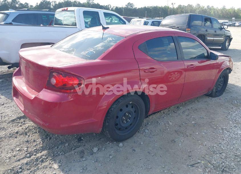 Photo 4 of 2012 Dodge Avenger SE (VIN 1C3CDZABXCN173493)