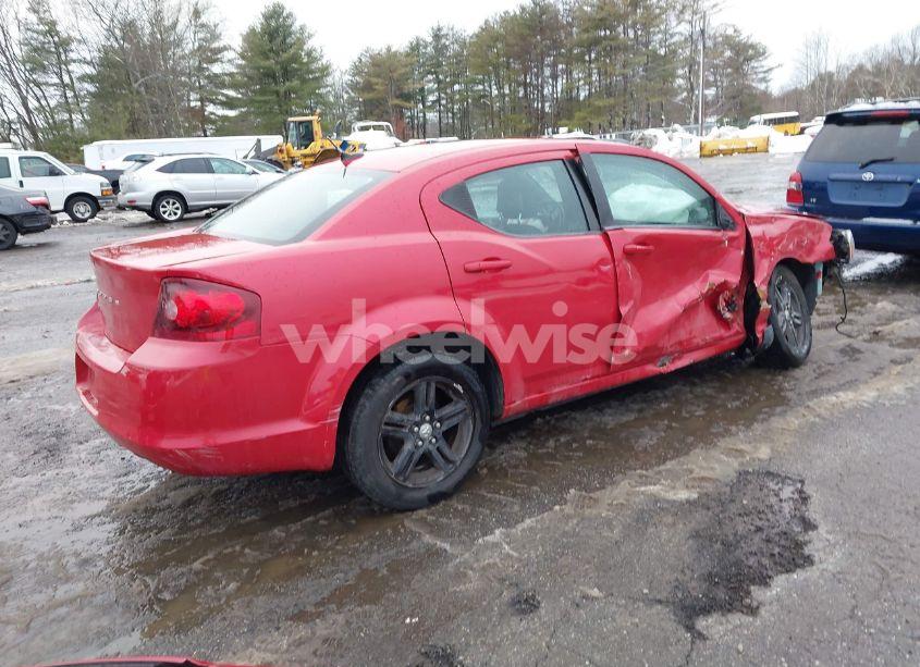 Photo 4 of 2012 Dodge Avenger SE (VIN 1C3CDZABXCN214012)