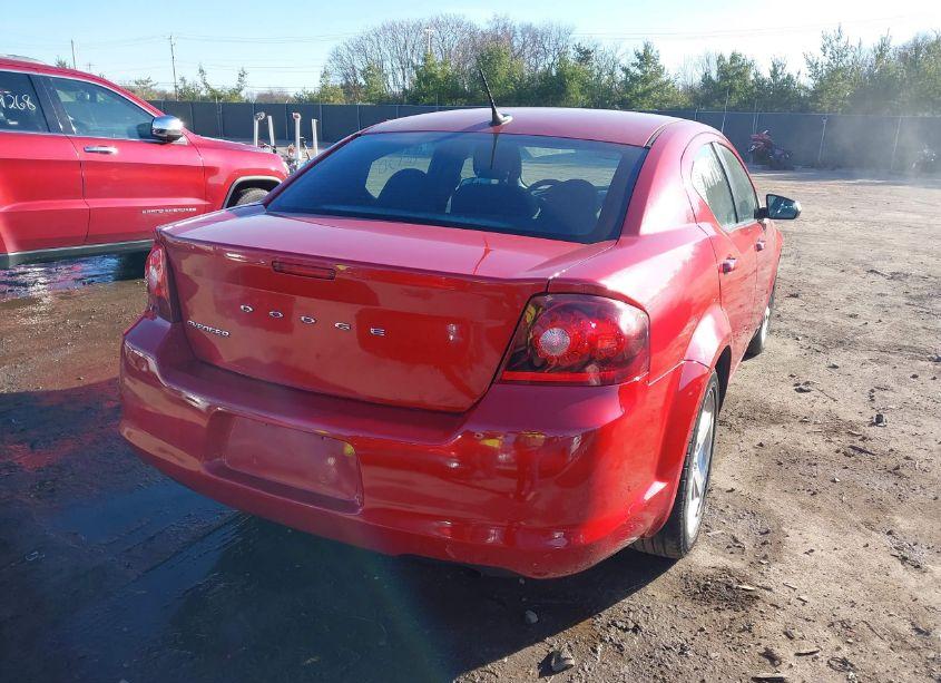 Photo 4 of 2013 Dodge Avenger SE (VIN 1C3CDZABXDN518104)