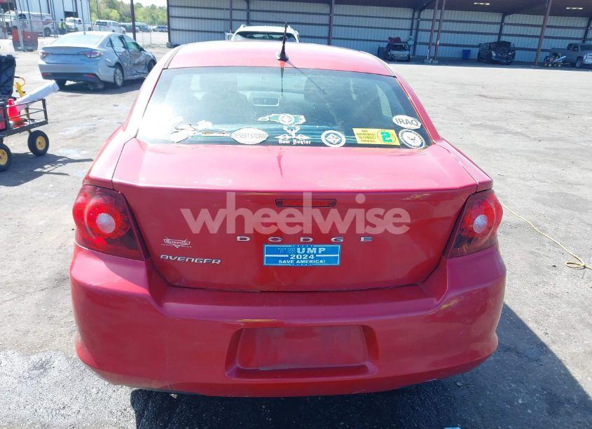 Photo 16 of 2013 Dodge Avenger SE (VIN 1C3CDZABXDN529054)