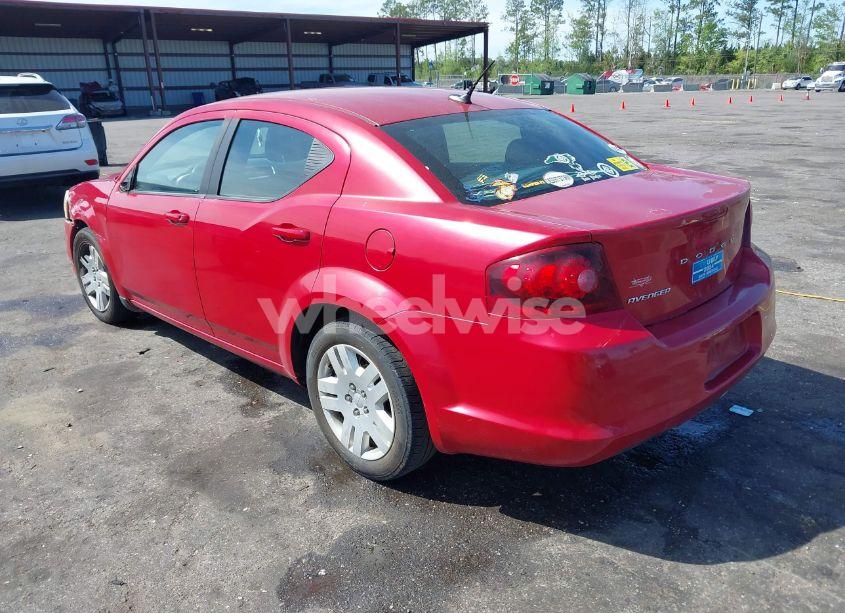 Photo 3 of 2013 Dodge Avenger SE (VIN 1C3CDZABXDN529054)