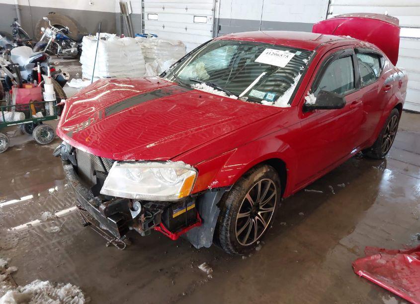 Photo 2 of 2013 Dodge Avenger SE (VIN 1C3CDZABXDN598861)