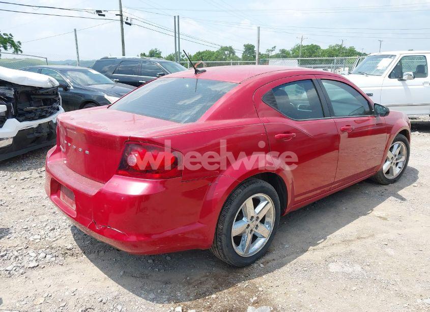 Photo 4 of 2013 Dodge Avenger SE (VIN 1C3CDZABXDN657424)
