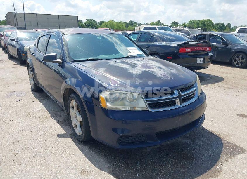 2013 Dodge Avenger SE V6 (VIN 1C3CDZAG0DN750481) main photo