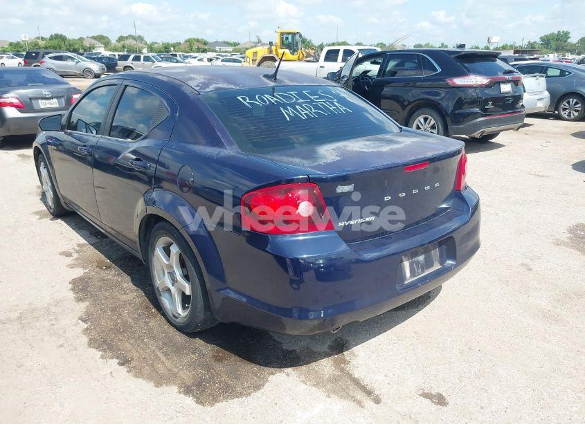 Photo 3 of 2013 Dodge Avenger SE V6 (VIN 1C3CDZAG0DN750481)