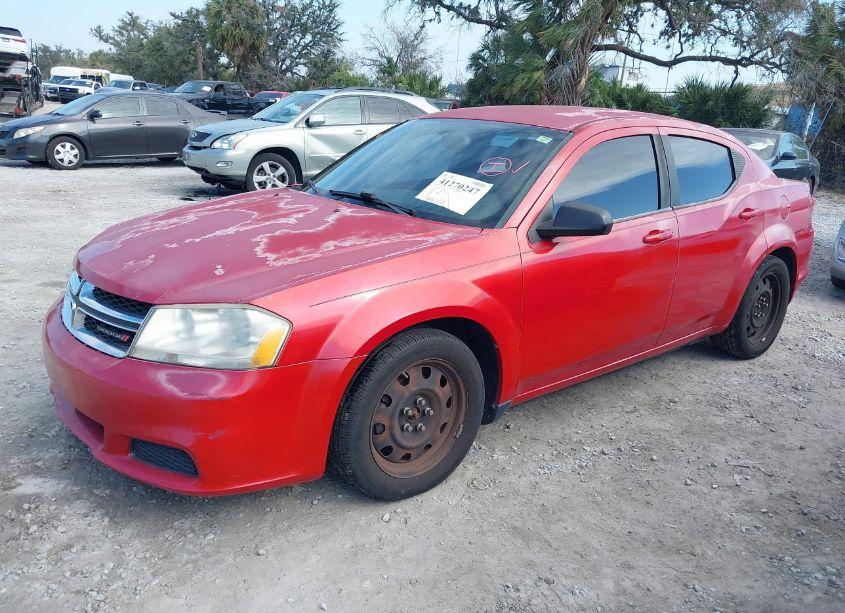 Photo 2 of 2013 Dodge Avenger SE V6 (VIN 1C3CDZAG5DN751013)