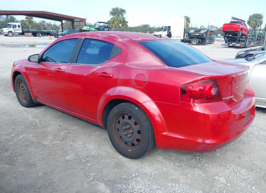 Photo 3 of 2013 Dodge Avenger SE V6 (VIN 1C3CDZAG5DN751013)