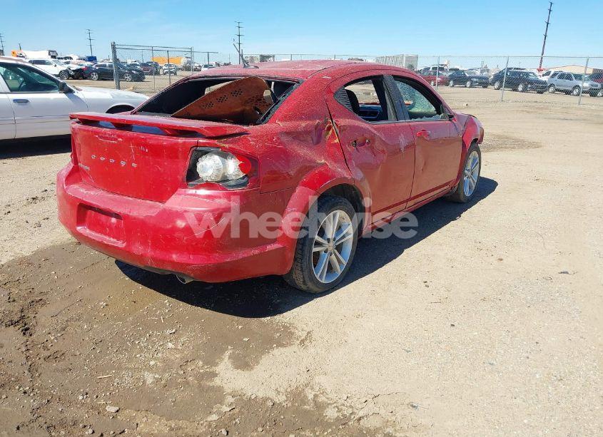 Photo 4 of 2013 Dodge Avenger SE V6 (VIN 1C3CDZAG5DN753893)