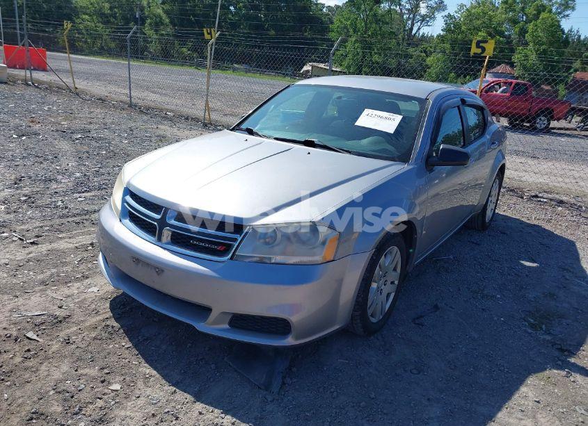 Photo 2 of 2013 Dodge Avenger SE V6 (VIN 1C3CDZAG5DN771603)