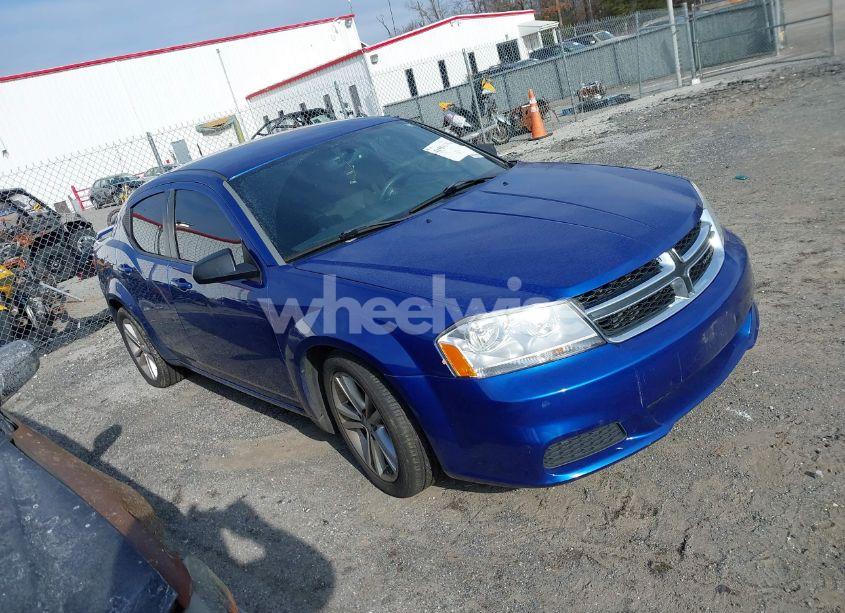 2013 Dodge Avenger SE V6 (VIN 1C3CDZAG6DN581101) main photo