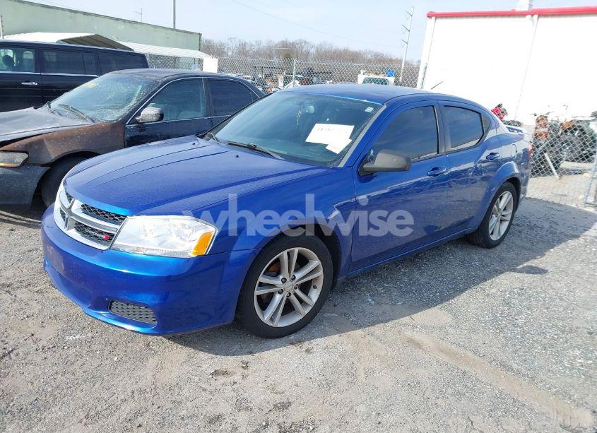 Photo 2 of 2013 Dodge Avenger SE V6 (VIN 1C3CDZAG6DN581101)