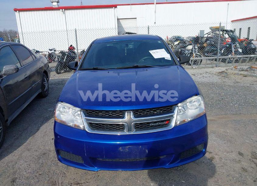 Photo 6 of 2013 Dodge Avenger SE V6 (VIN 1C3CDZAG6DN581101)
