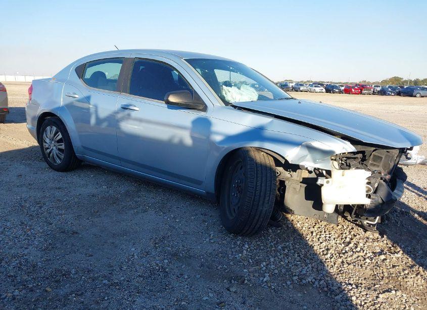 2013 Dodge Avenger SE V6 (VIN 1C3CDZAG7DN749182) main photo