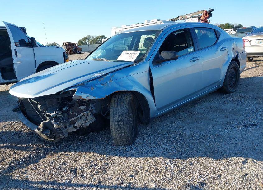 Photo 2 of 2013 Dodge Avenger SE V6 (VIN 1C3CDZAG7DN749182)