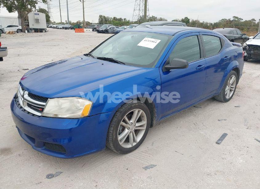 Photo 2 of 2012 Dodge Avenger SE (VIN 1C3CDZAG9CN314159)