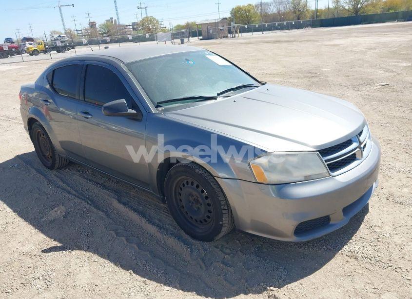2013 Dodge Avenger SE V6 (VIN 1C3CDZAG9DN750737) main photo