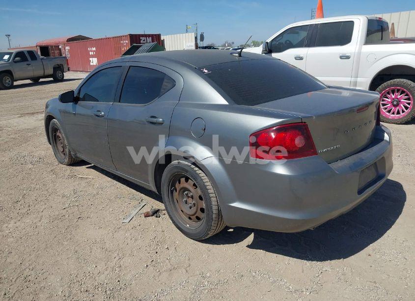 Photo 3 of 2013 Dodge Avenger SE V6 (VIN 1C3CDZAG9DN750737)