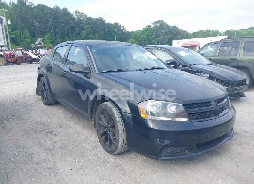 2014 Dodge Avenger SE (VIN 1C3CDZAG9EN104275) main photo