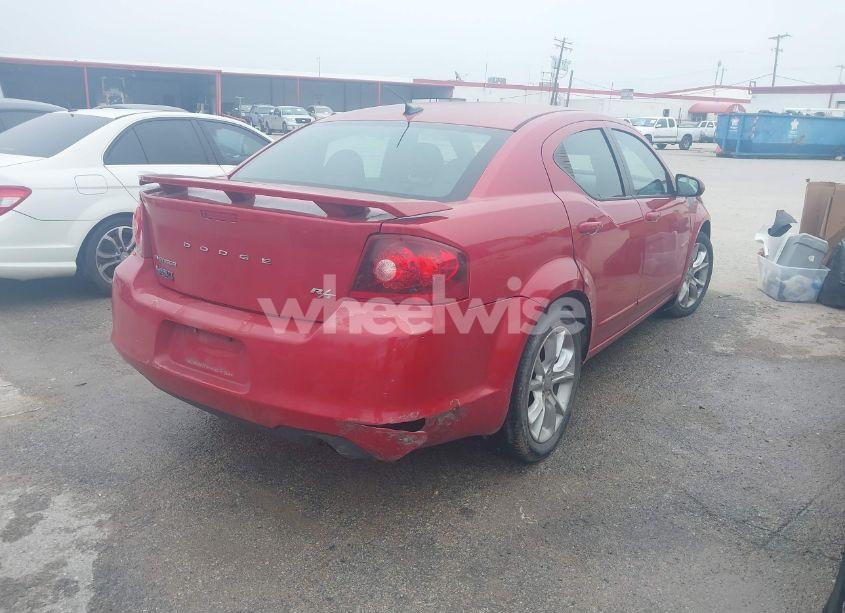Photo 4 of 2013 Dodge Avenger R/T (VIN 1C3CDZBG0DN663078)