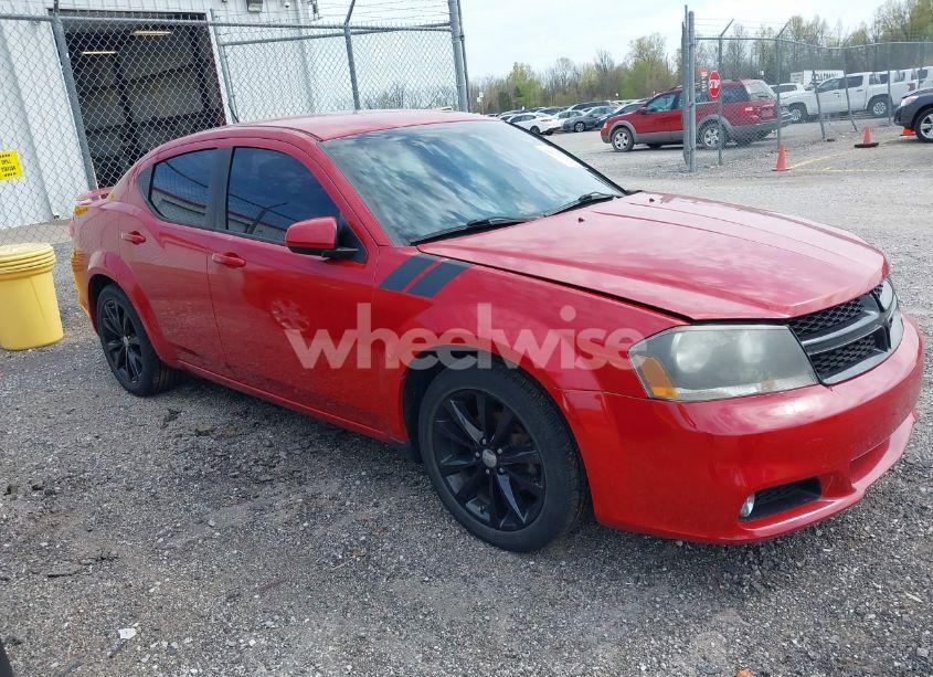2014 Dodge Avenger R/T (VIN 1C3CDZBG6EN163881) main photo