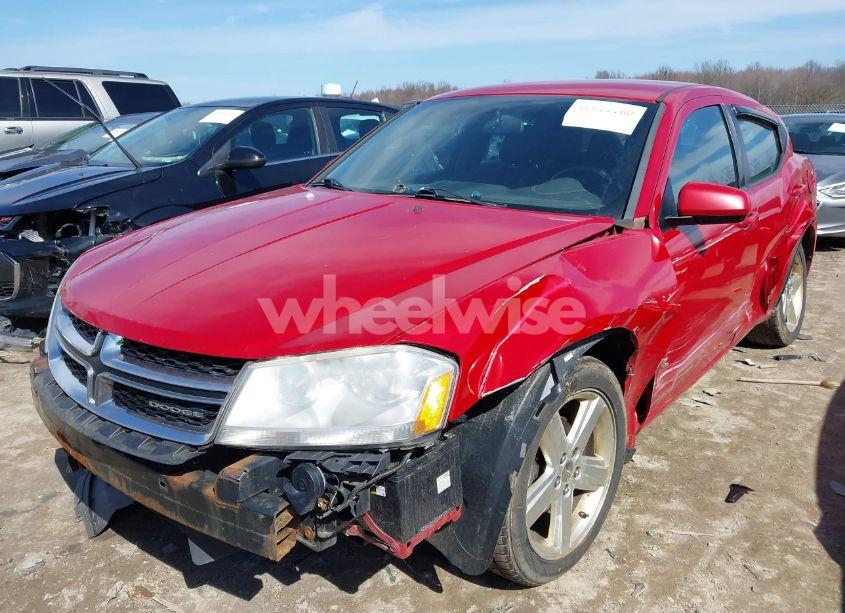 Photo 2 of 2012 Dodge Avenger SXT (VIN 1C3CDZCB2CN147693)