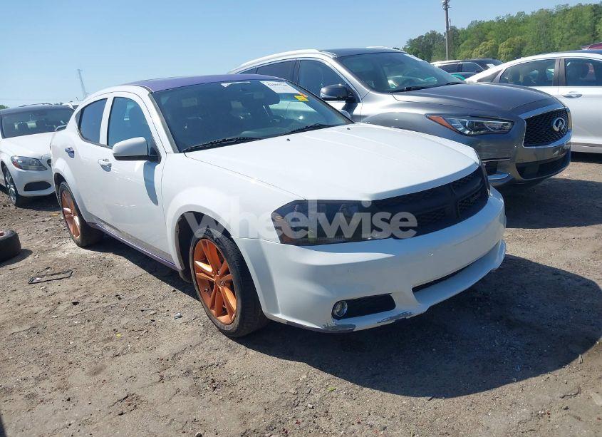 2013 Dodge Avenger SXT (VIN 1C3CDZCB2DN544550) main photo