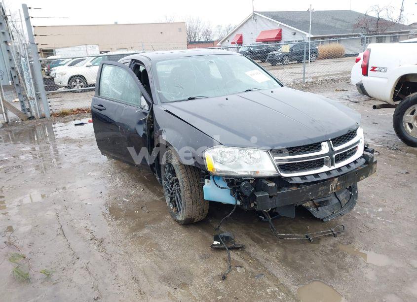 2012 Dodge Avenger SXT (VIN 1C3CDZCB4CN183322) main photo