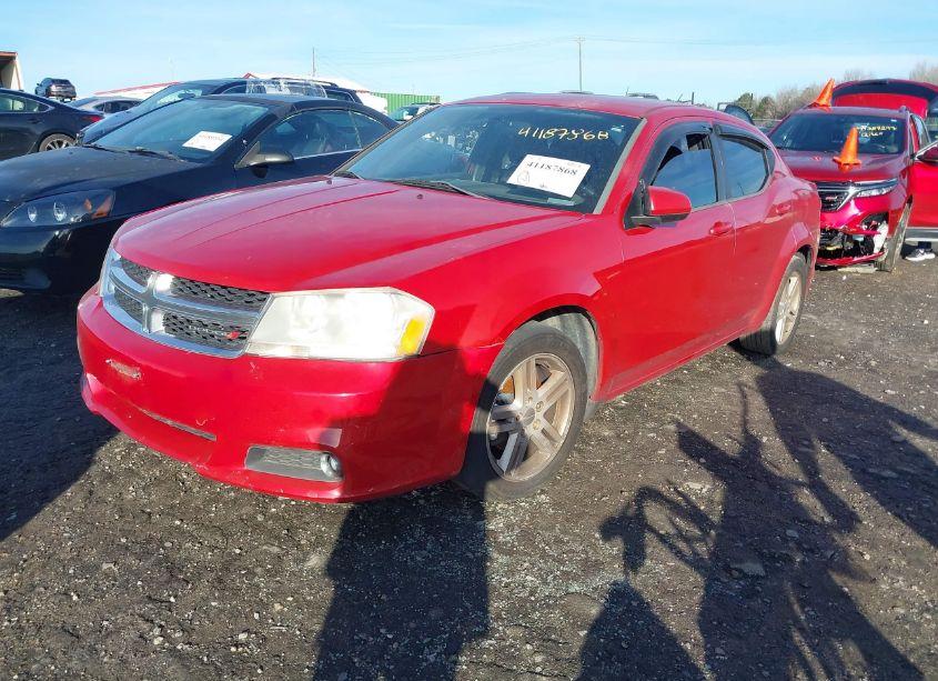 Photo 2 of 2013 Dodge Avenger SXT (VIN 1C3CDZCB4DN625629)