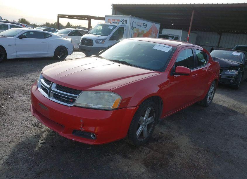 Photo 2 of 2013 Dodge Avenger SXT (VIN 1C3CDZCB4DN662566)