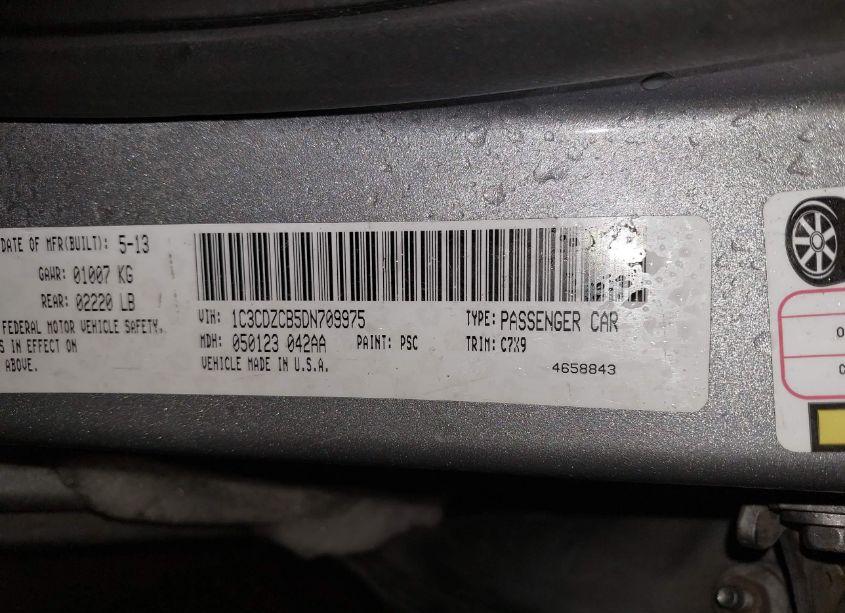 Photo 9 of 2013 Dodge Avenger SXT (VIN 1C3CDZCB5DN709975)