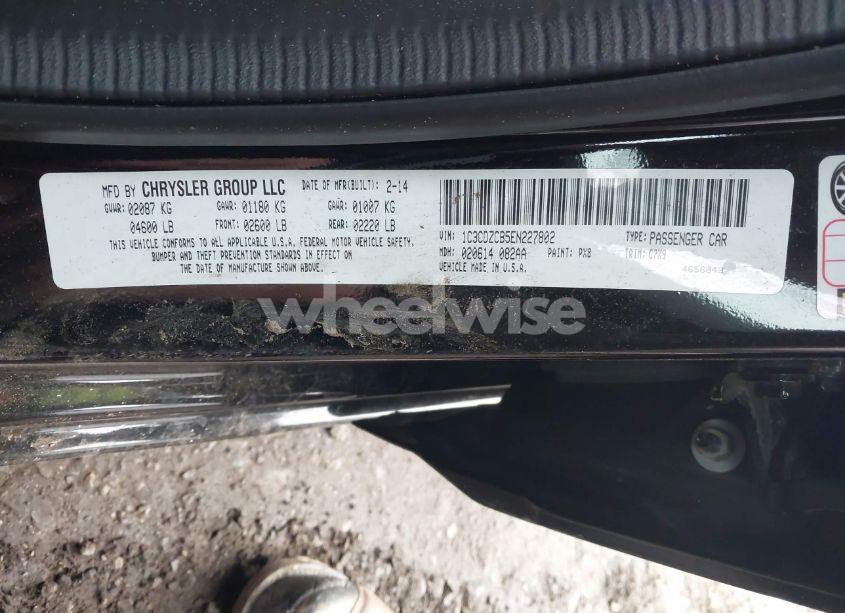 Photo 9 of 2014 Dodge Avenger SXT (VIN 1C3CDZCB5EN227802)