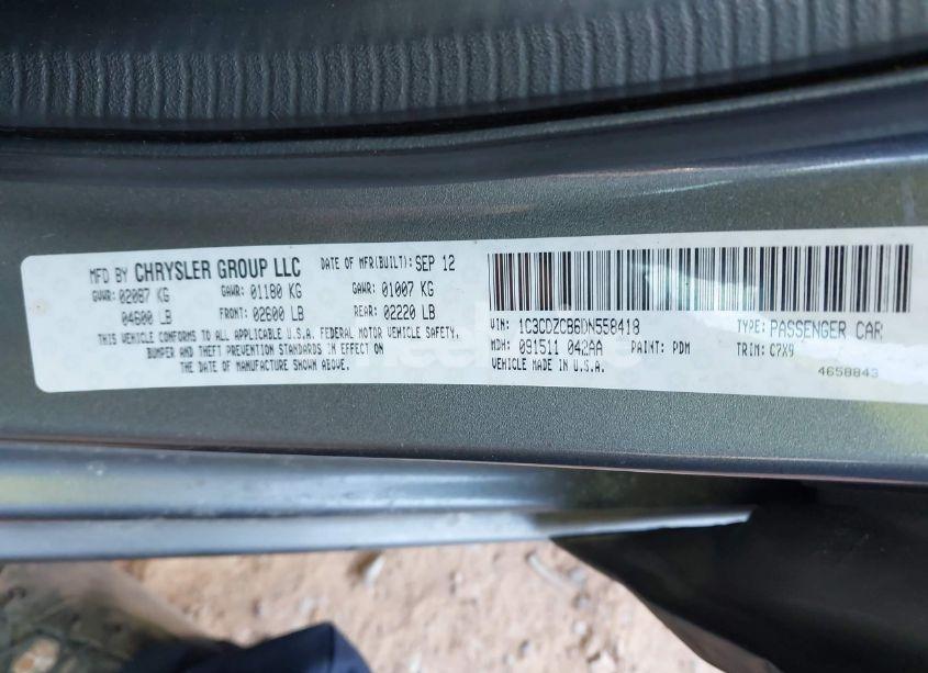 Photo 9 of 2013 Dodge Avenger SXT (VIN 1C3CDZCB6DN558418)