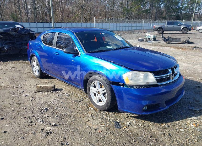 2013 Dodge Avenger SXT (VIN 1C3CDZCB6DN581293) main photo