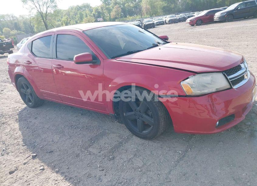 2013 Dodge Avenger SXT (VIN 1C3CDZCB7DN709489) main photo