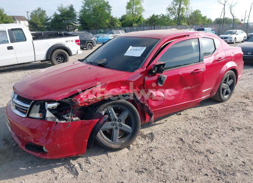 Photo 2 of 2013 Dodge Avenger SXT (VIN 1C3CDZCB7DN709489)
