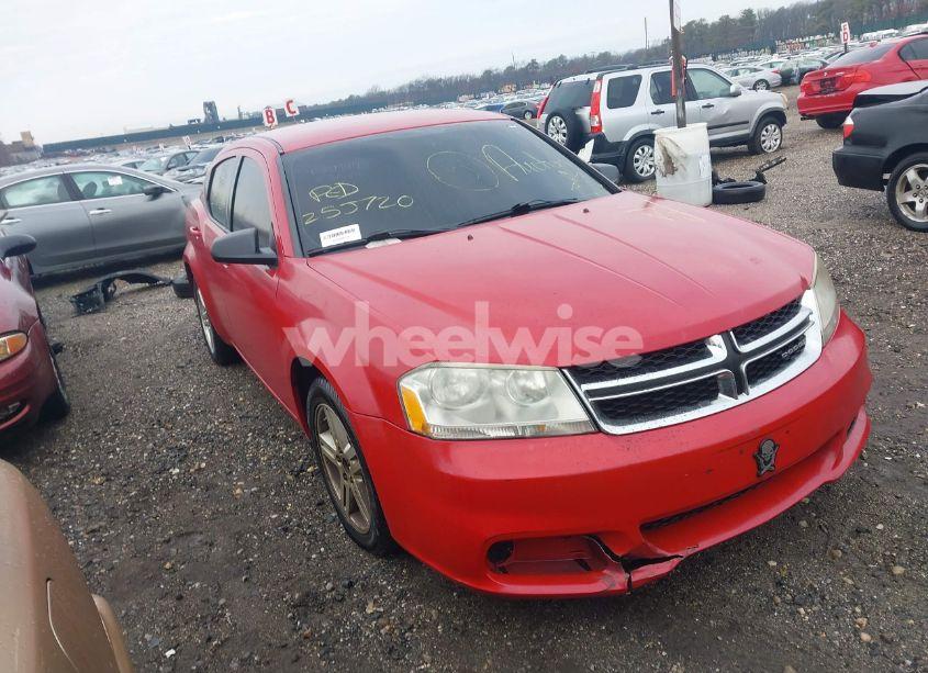2012 Dodge Avenger SXT (VIN 1C3CDZCB8CN188331) main photo