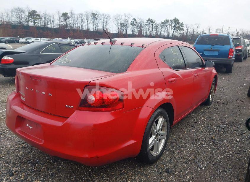 Photo 4 of 2012 Dodge Avenger SXT (VIN 1C3CDZCB8CN188331)