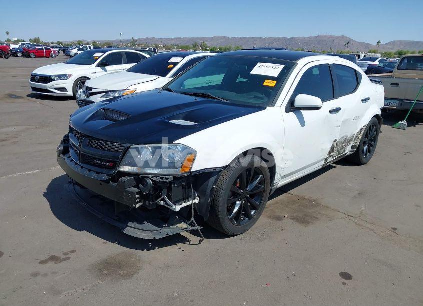 Photo 2 of 2014 Dodge Avenger SXT (VIN 1C3CDZCB8EN163982)