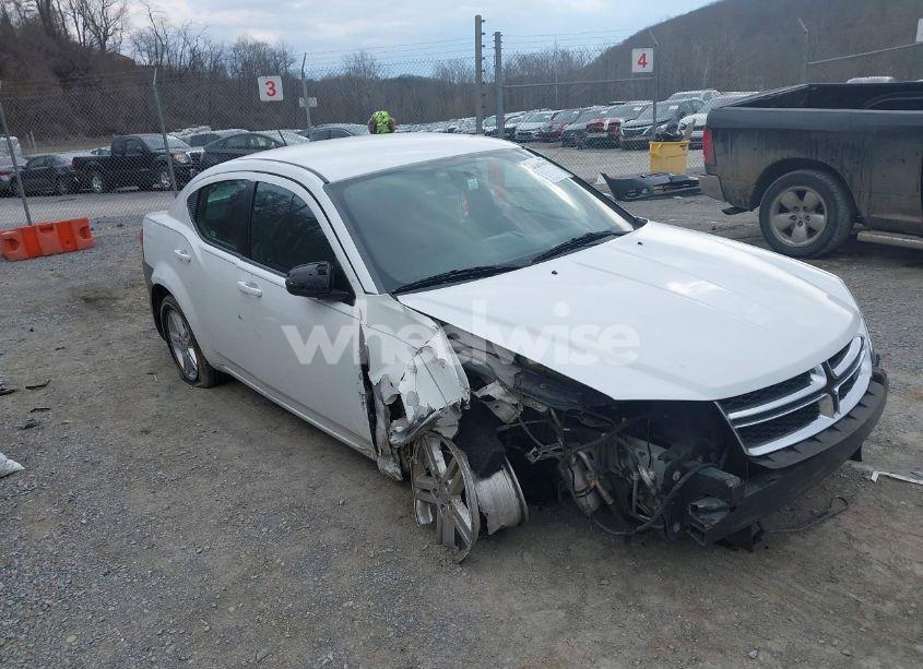 2012 Dodge Avenger SXT (VIN 1C3CDZCB9CN196213) main photo