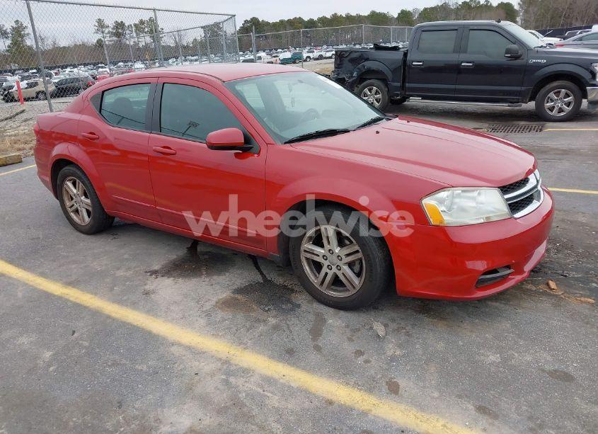2012 Dodge Avenger SXT (VIN 1C3CDZCBXCN157226) main photo