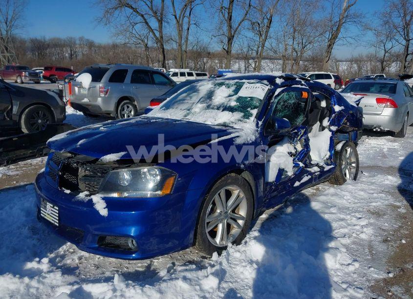 Photo 2 of 2014 Dodge Avenger SXT (VIN 1C3CDZCG4EN110868)